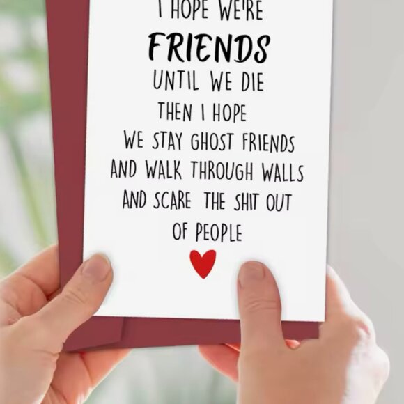 Eternal Pals: Ghost Friends Forever Greeting Card - Picture 6 of 6